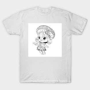 the crossing doll ecopop kawaii garden lady T-Shirt